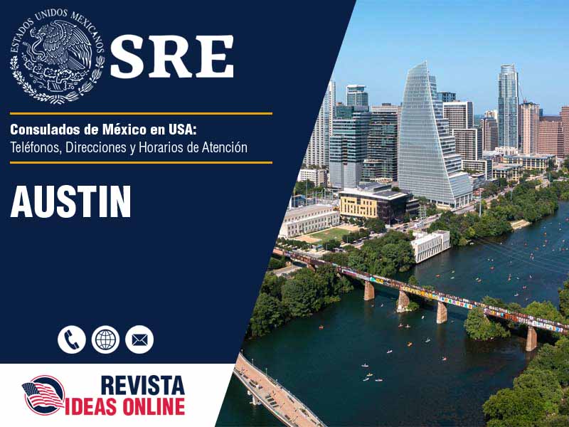 Consulado de Mxico en Austin - Telfonos, Direcciones y Horarios de Atencin