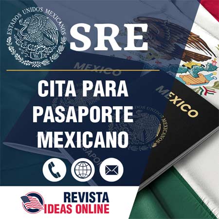 Sacar cita para pasaporte mexicano en USA